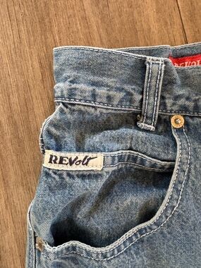 Vintage revolt girls 10 wide leg baggy skater jeans